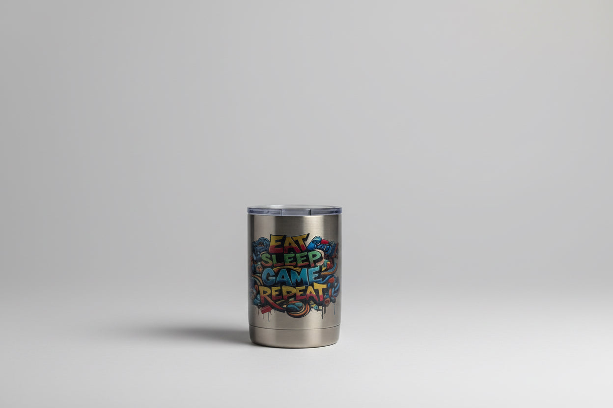 Thermal Cup Eat Sleep Game Repeat