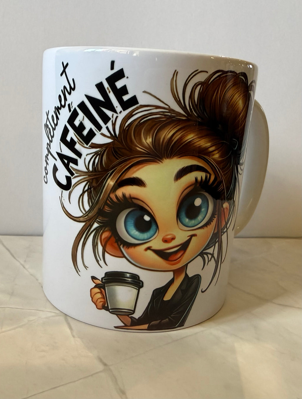 Tazza Divertente Caffè - Avant le Café & Complètement Caféiné