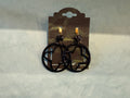 Resin-Coated Acrylic Earrings